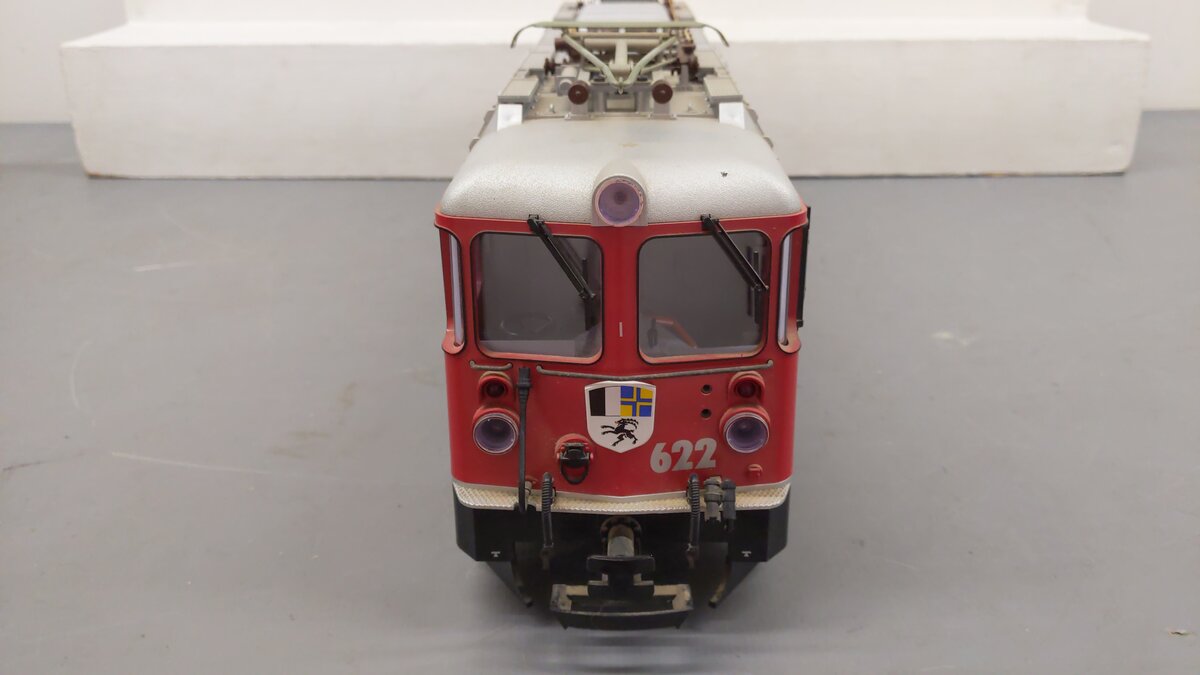 LGB 2043 G Scale Rhatische Bahn Electric Locomotive #622 EX/Box
