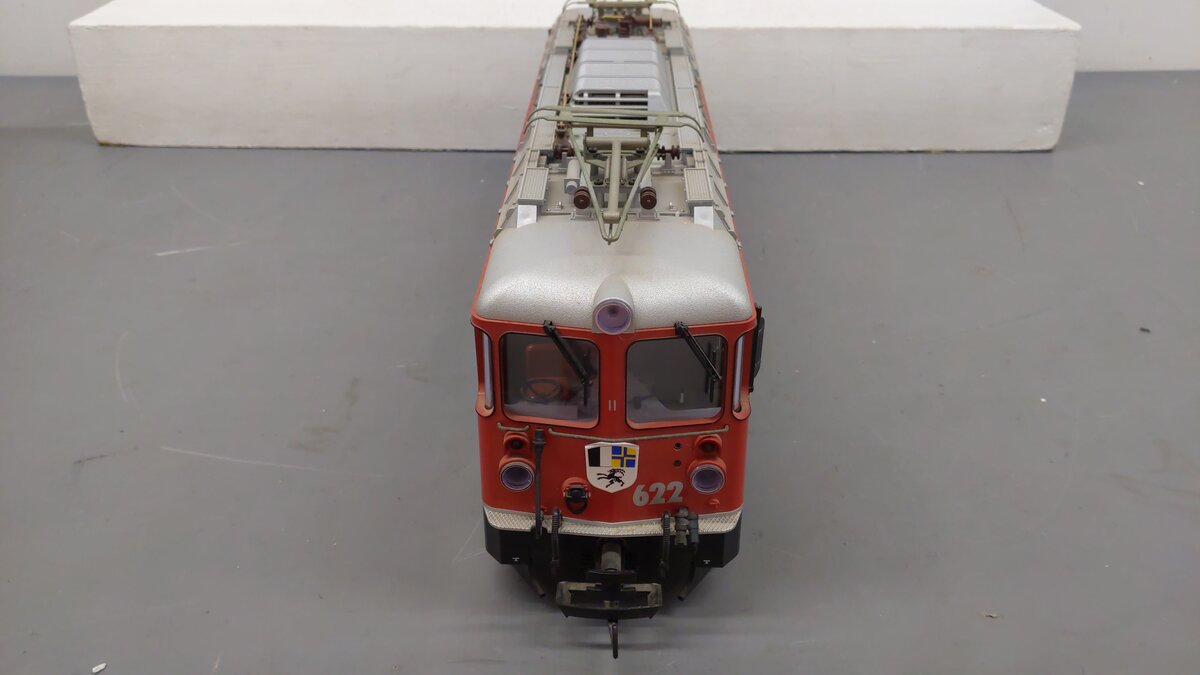 LGB 2043 G Scale Rhatische Bahn Electric Locomotive #622 EX/Box