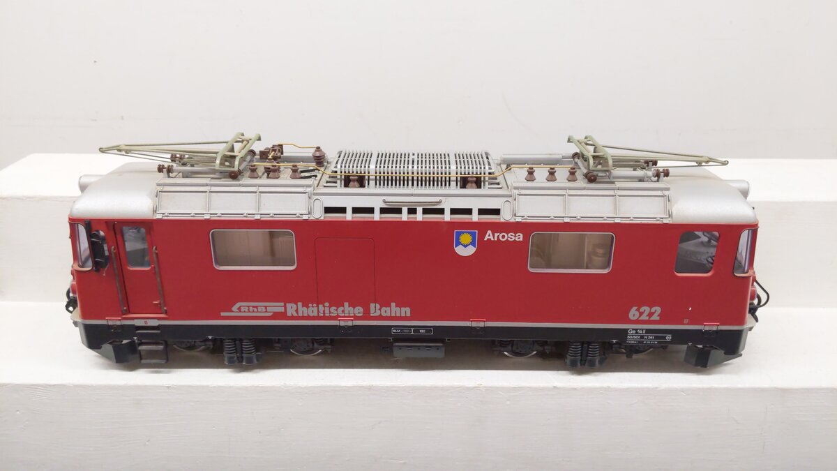 LGB 2043 G Scale Rhatische Bahn Electric Locomotive #622 EX/Box