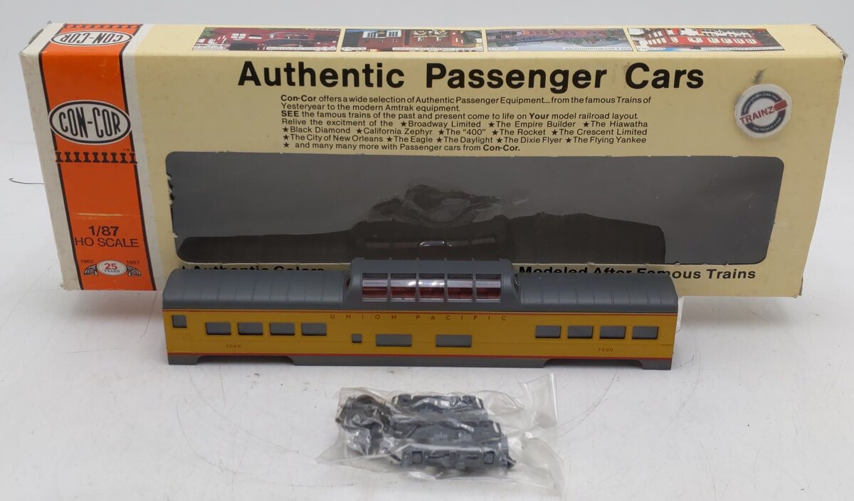 Con-Cor 0001-000941 HO Union Pacific 72' Dome Car Kit #7000 EX/Box