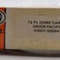 Con-Cor 0001-000941 HO Union Pacific 72' Dome Car Kit #7000 EX/Box