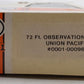 Con-Cor 0001-000961 HO Scale Union Pacific Observation Car #901 EX/Box