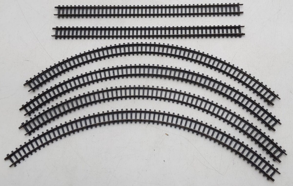 Arnold Rapido 045 N Scale Steam Engine & Passenger Car Starter Set EX/Box