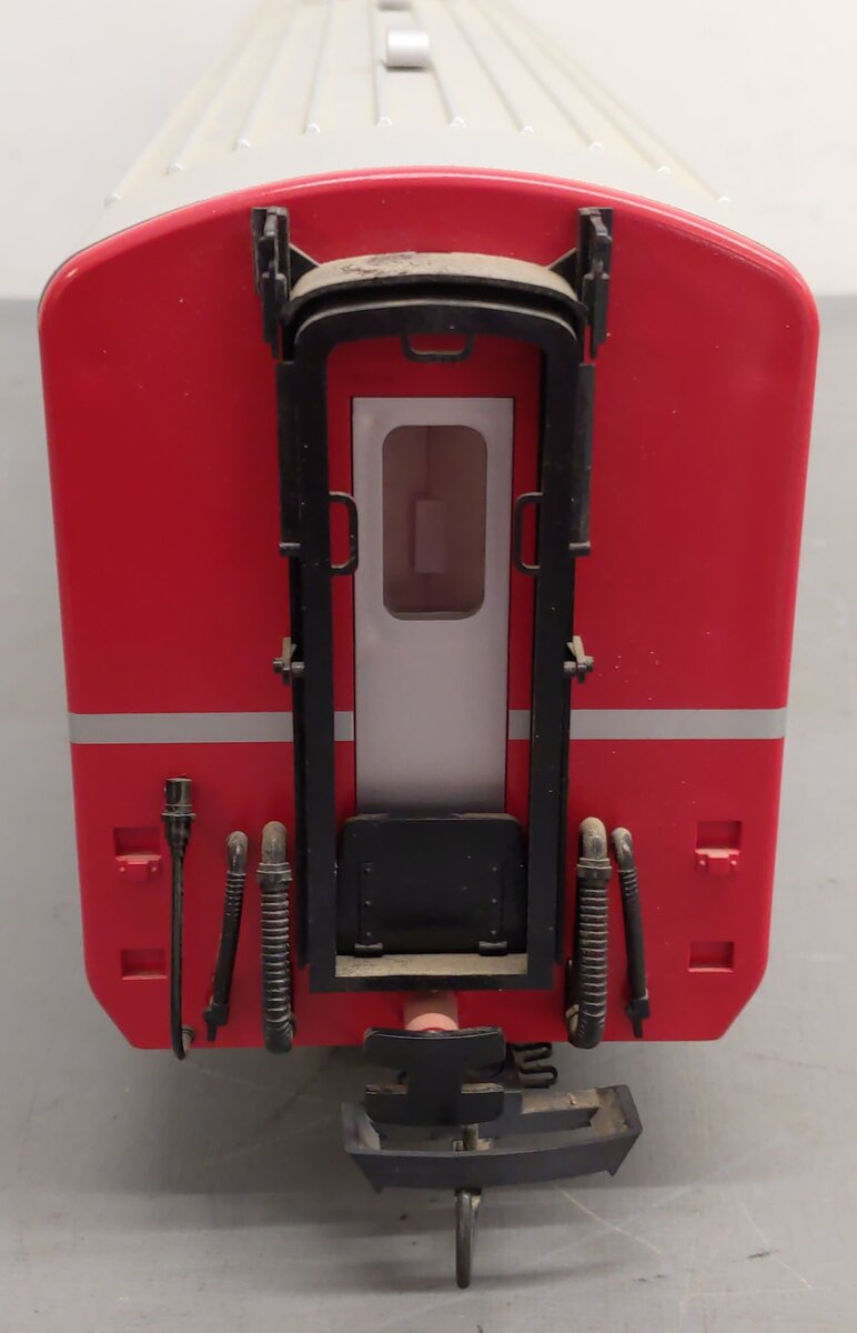 LGB 3068 G Scale RhB Red Restaurant / Diner Car (Metal Wheels) LN