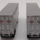 Athearn 70485 HO Scale Erie Lackawanna 40' Trailers (Set of 2) EX/Box