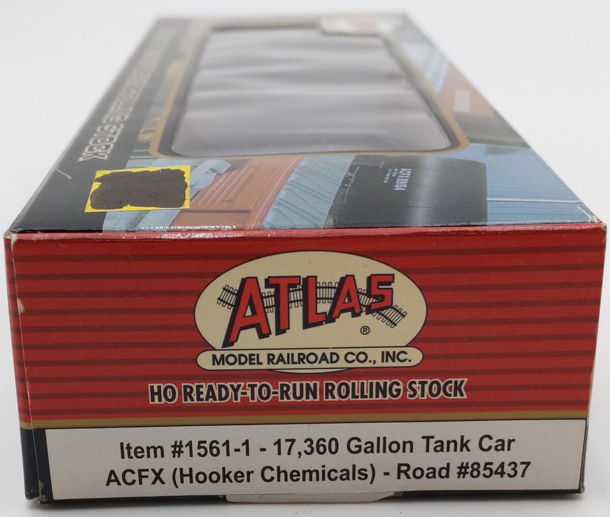 Atlas 1561-1 HO Scale ACFX (Hooker Chemicals) Tank Car #85437 LN/Box