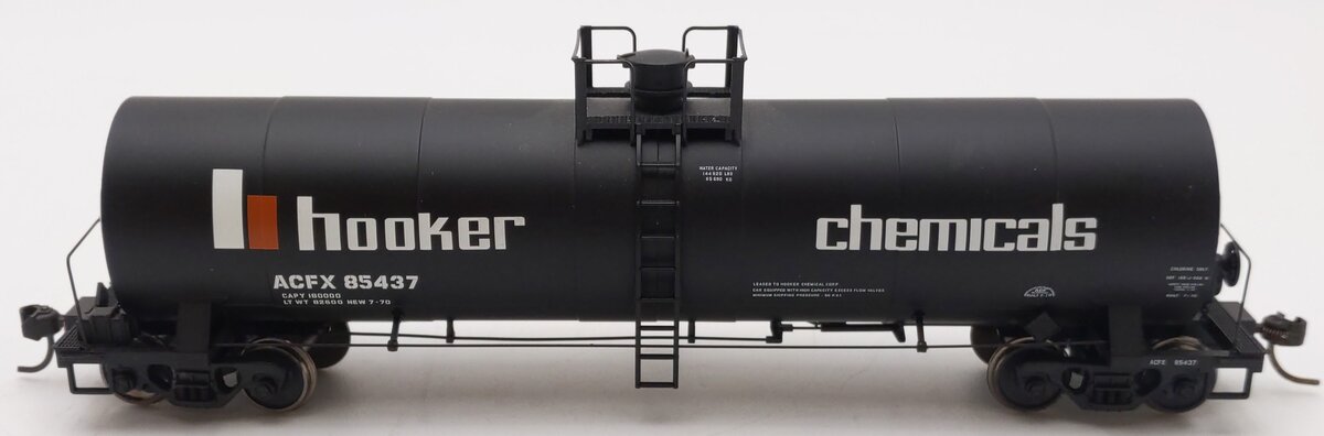 Atlas 1561-1 HO Scale ACFX (Hooker Chemicals) Tank Car #85437 LN/Box