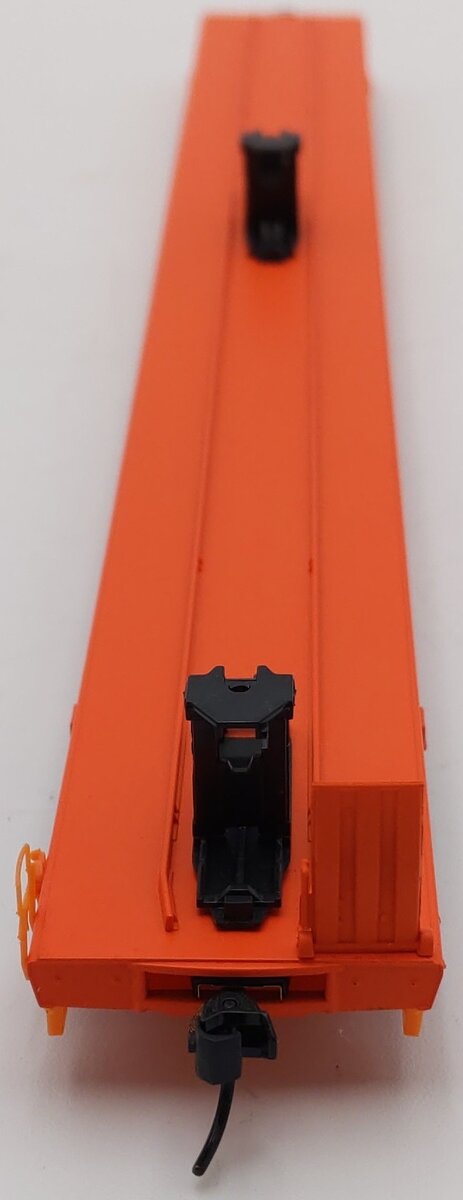 Walthers 932-40309 HO Scale ATSF 89' Flush Deck Flat Car #291504 EX/Box