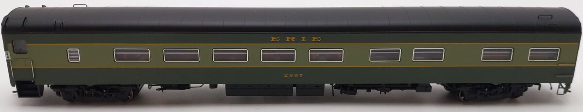 Rapido Trains 111018 HO Erie Buffet-Parlor, Lighted, Assembled #2997 VG/Box