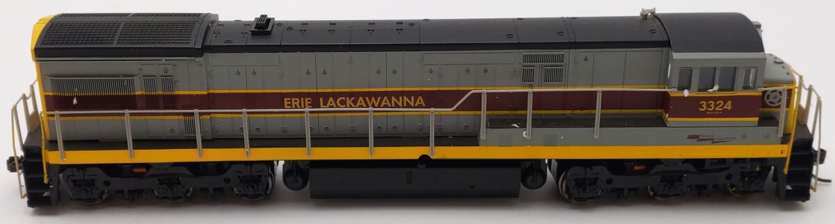 Atlas 8518 HO Erie Lackawanna U36C Diesel Locomotive #3324 VG/Box