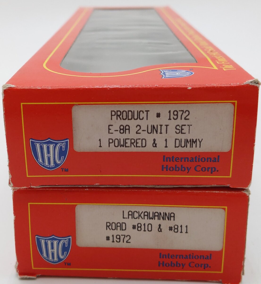 IHC 1972 HO Scale Lackawanna E-8A Diesel AB Set #810/#811/Box