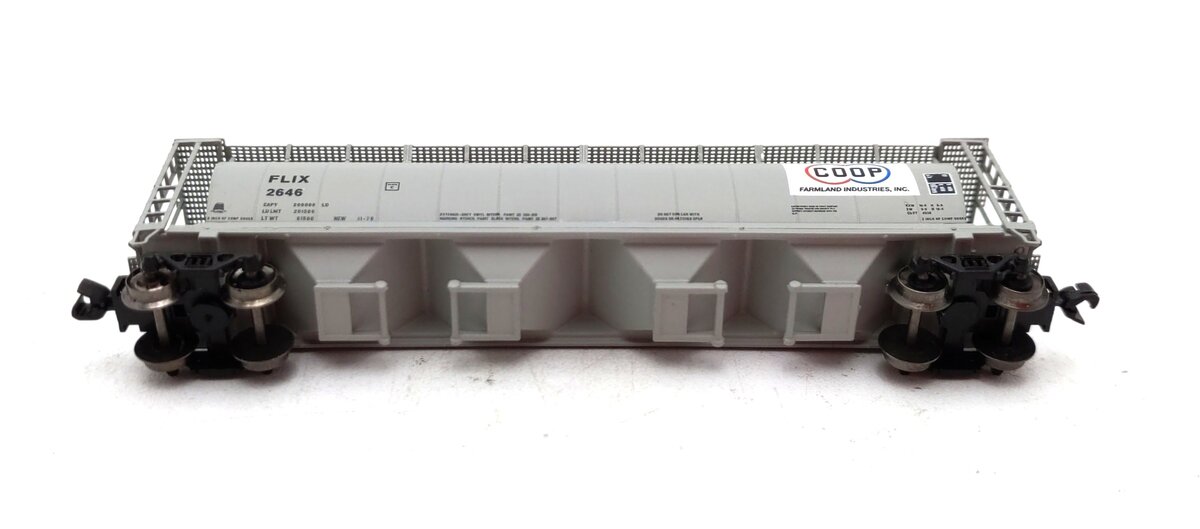 InterMountain 85108-06 Z Scale FLIX 4 Bay Cylindrical Hopper #2646 NIB