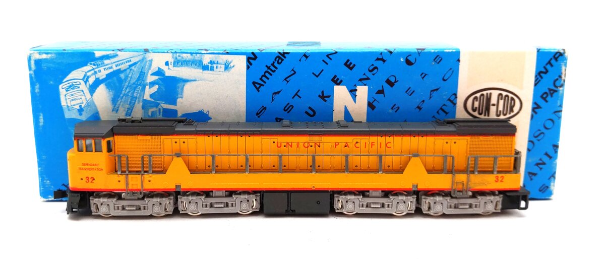 Con-Cor 3301A N Scale Union Pacific U-50 Diesel Locomotive #32 LN/Box