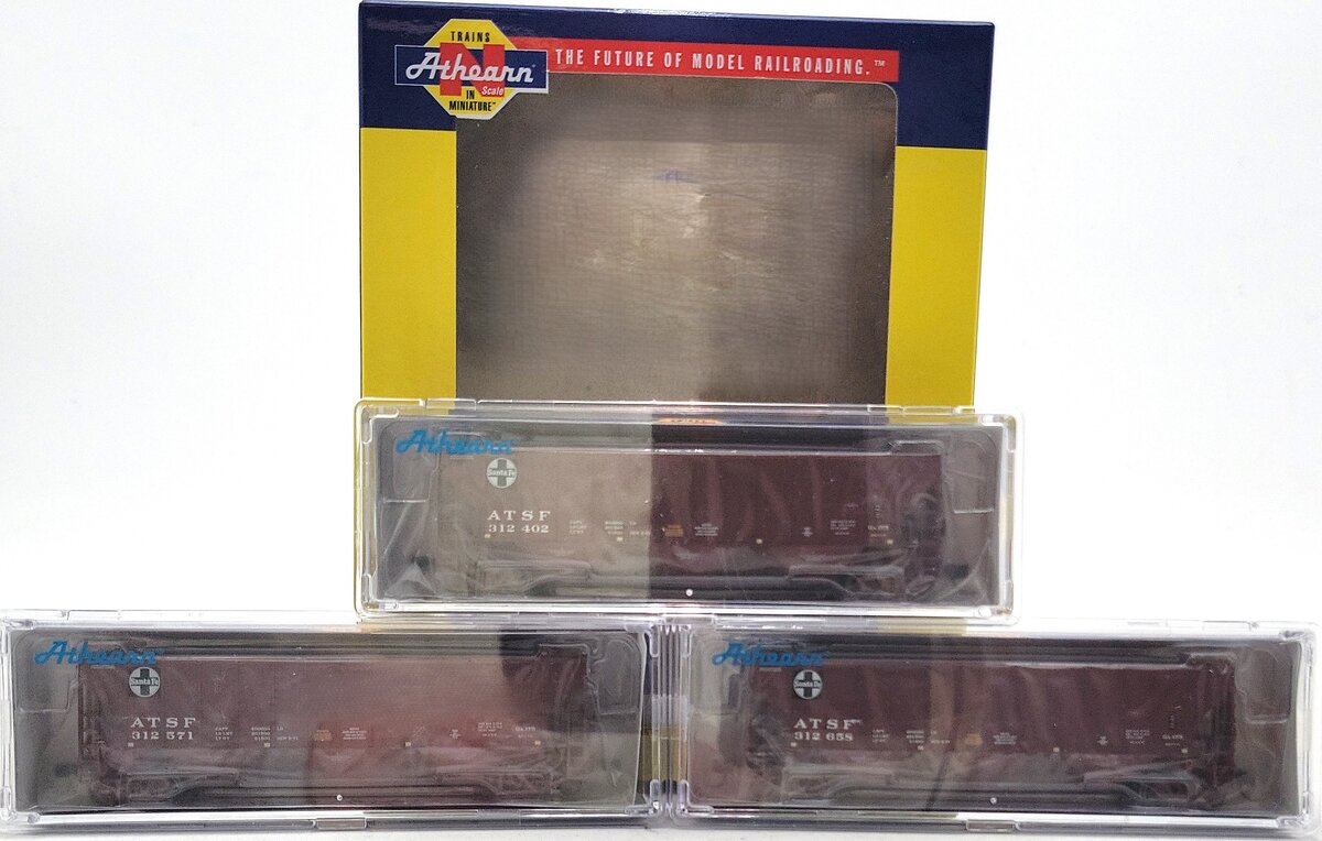 Athearn 27434 N Santa Fe PS 4427 Covered Hoppers: 312402, 312571, 312658 [3 pck] NIB