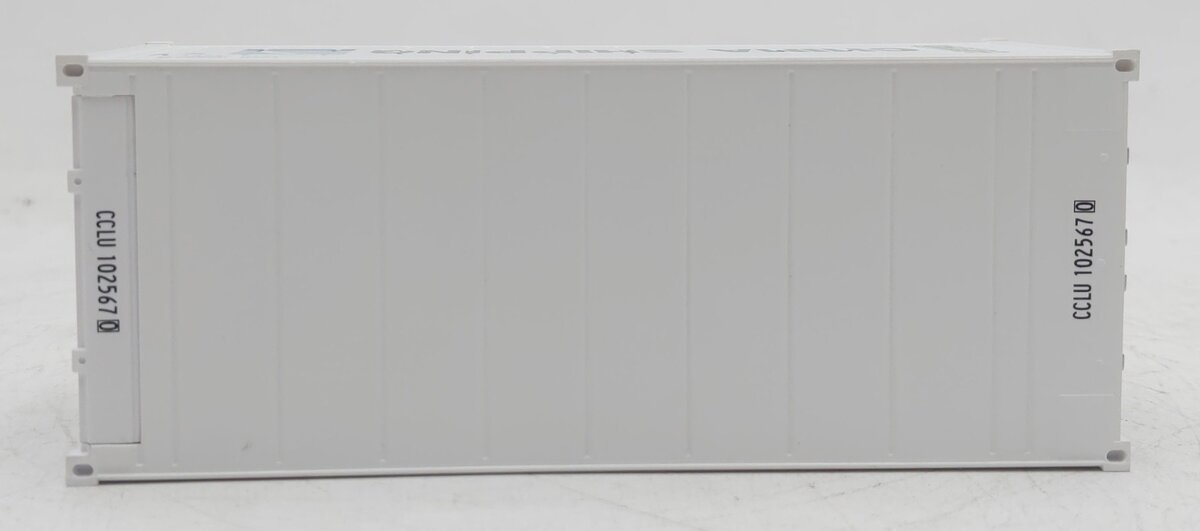Atlas 3002231-6 O Gauge CCLU China Shipping 20' Refrigerated Container #1025670 LN/Box