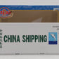 Atlas 3002231-2 O Gauge CCLU China Shipping 20' Refrigerated Container #1022259 LN/Box
