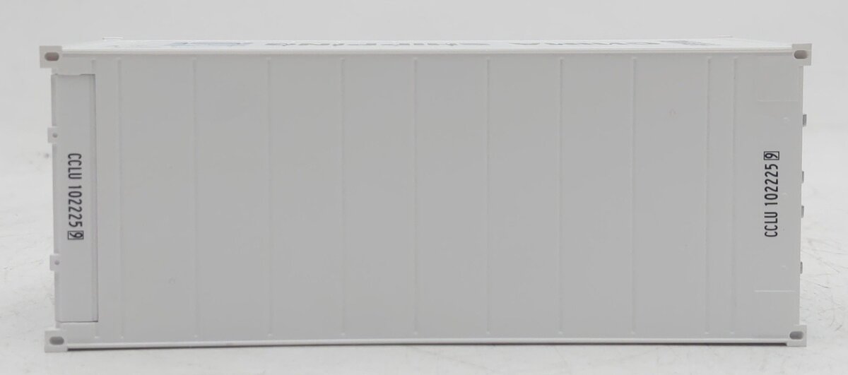 Atlas 3002231-2 O Gauge CCLU China Shipping 20' Refrigerated Container #1022259 LN/Box