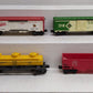 Lionel O Gauge Assorted Freight Cars [4] VG
