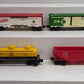 Lionel O Gauge Assorted Freight Cars [4] VG