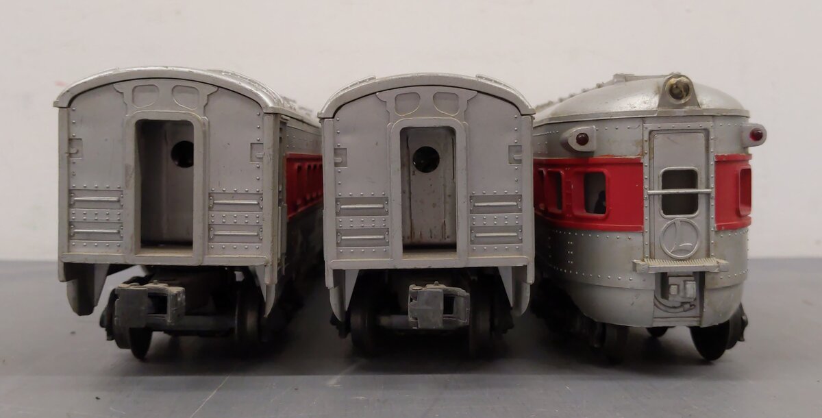 Lionel Vintage O Lionel Lines Passenger Cars: 2442, 2445, 2446 [3] EX