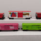 Lionel O Gauge Assorted Freight Cars [5] VG