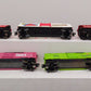 Lionel O Gauge Assorted Freight Cars [5] VG