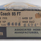 AHM 6443 HO Scale Northern Pacific 1935 Coach Car #6443 EX/Box