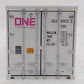 Atlas 3002234-1 O Gauge SZLU 'One' 20' Refrigerated Container #2032123 EX/Box