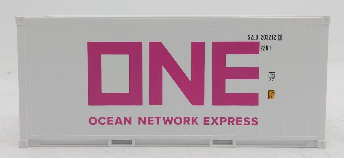 Atlas 3002234-1 O Gauge SZLU 'One' 20' Refrigerated Container #2032123 EX/Box