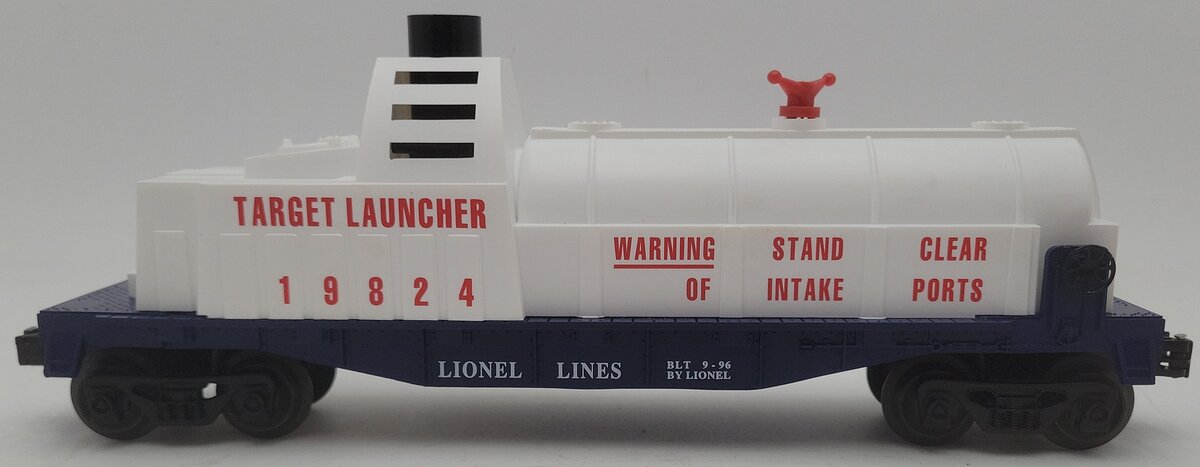 Lionel 6-19824 O Gauge U.S. Army Operating Target Launching Car #19824 EX/Box