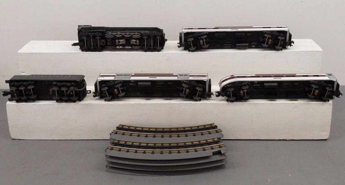 MTH 30-4087-1 PRR RailKing 6-8-6 Bantam Turbine O Gauge Steam Train Set w/PS 2.0 EX/Box