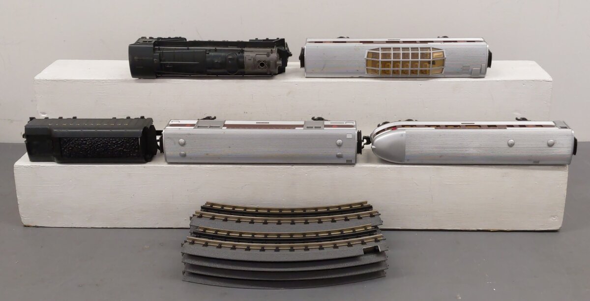 MTH 30-4087-1 PRR RailKing 6-8-6 Bantam Turbine O Gauge Steam Train Set w/PS 2.0 EX/Box
