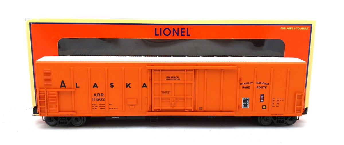 Lionel 6-27385 O Alaska Mechanical Reefer #11503 EX/Box