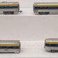 Con-Cor HO Scale Assorted Delaware & Hudson Passenger Cars [4] VG/Box