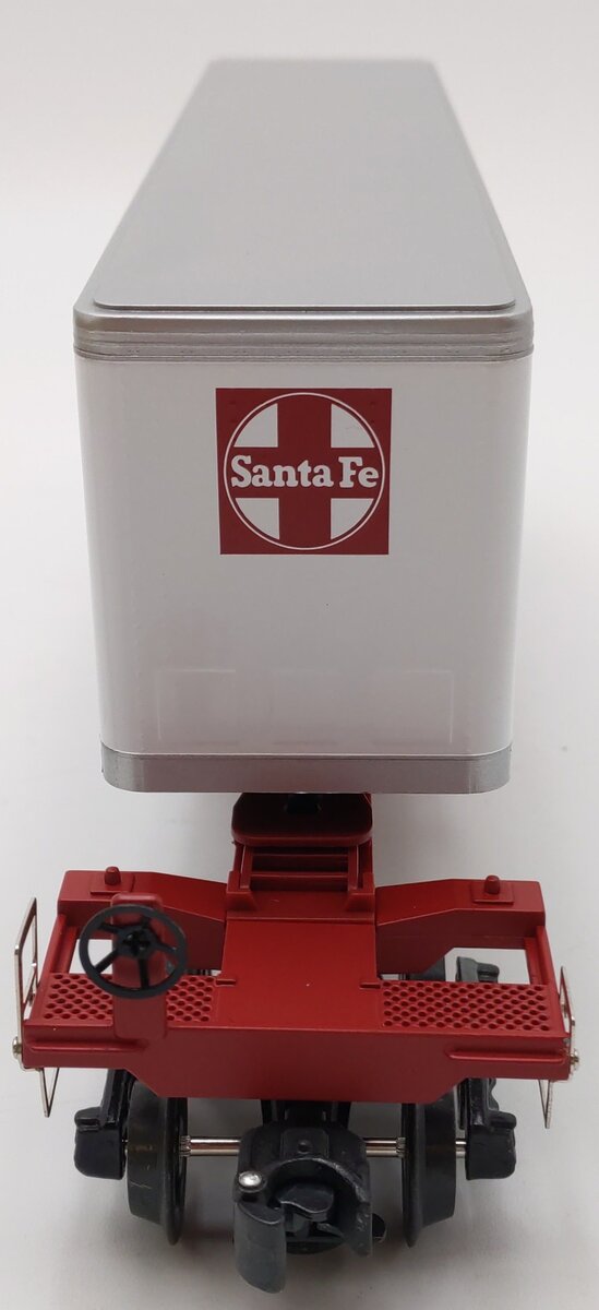 K-Line K771-1051 O ATSF Front Runner w/Trailer #345 EX/Box