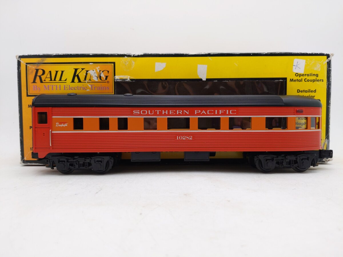 MTH 30-6060S O Gauge Southern Pacific Streamlined Observation Car #10282 LN/Box