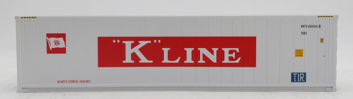 Atlas 3006354-6 O Gauge KKFU K-Line 40' Refrigerated Container #6942549 EX/Box