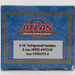 Atlas 3006354-6 O Gauge KKFU K-Line 40' Refrigerated Container #6942549 EX/Box