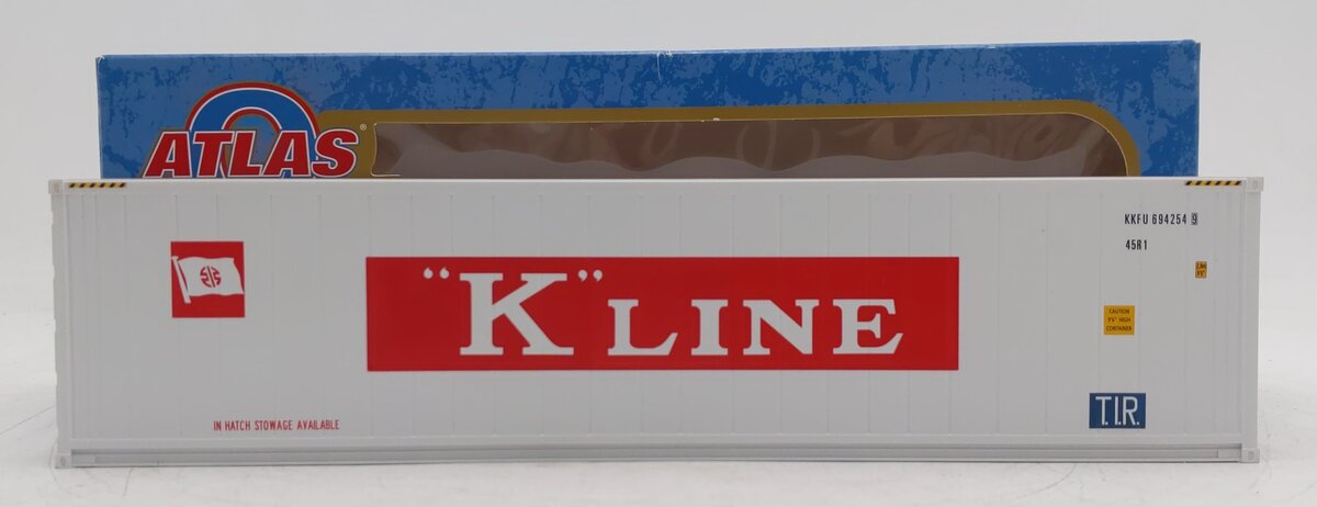 Atlas 3006354-6 O Gauge KKFU K-Line 40' Refrigerated Container #6942549 EX/Box