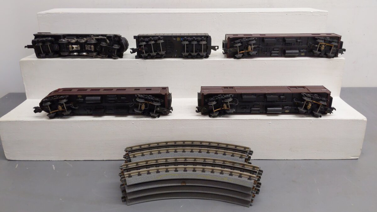 MTH 30-4036-1 O Gauge N&W 4-8-4 J Bantam Steam Passenger Train Set w/PS2 #612 EX/Box