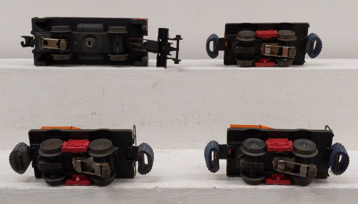 Lionel Vintage O Track Cleaning Car & Motorized Gang Cars: 50, 3927 [4] VG