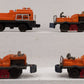 Lionel Vintage O Track Cleaning Car & Motorized Gang Cars: 50, 3927 [4] VG