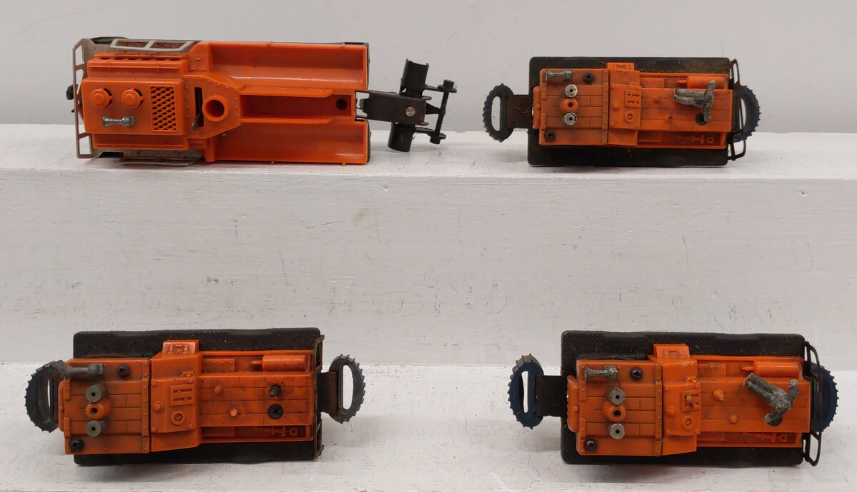 Lionel Vintage O Track Cleaning Car & Motorized Gang Cars: 50, 3927 [4] VG
