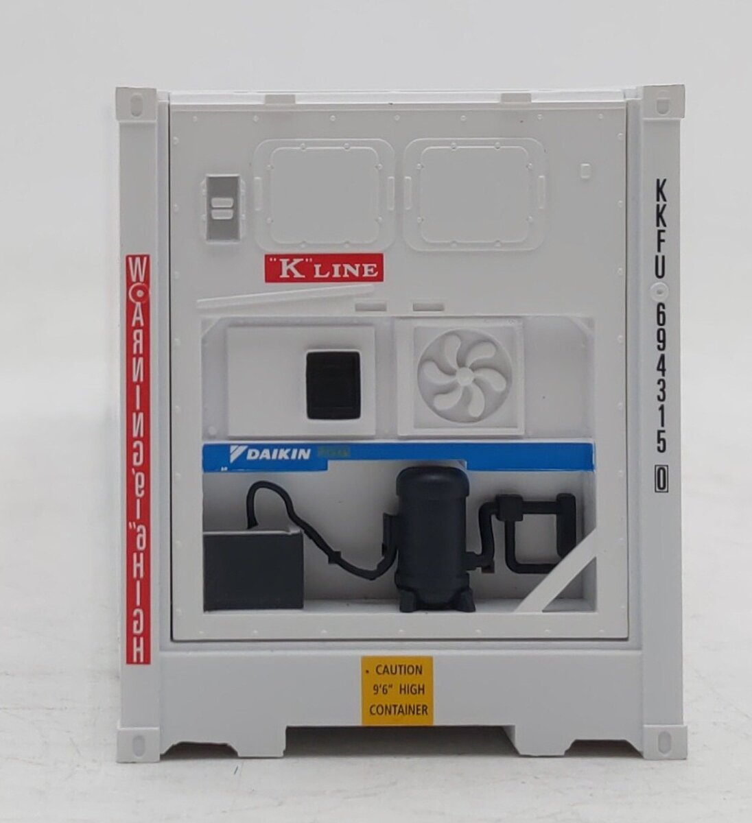 Atlas 3006354-4 O Gauge KKFU K-Line 40' Refrigerator Container #6943150 EX/Box