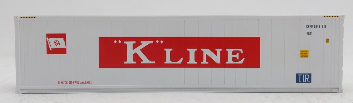 Atlas 3006354-4 O Gauge KKFU K-Line 40' Refrigerator Container #6943150 EX/Box