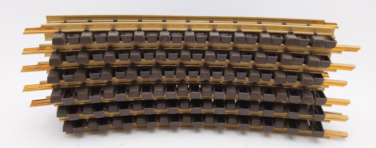 LGB 1100 G Scale 30 Degree Curved Track Sections (12) EX