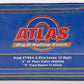 Atlas 7954-3 O Scale TTUX Xtra Lease Flatcar #125449 -2 Rail EX/Box