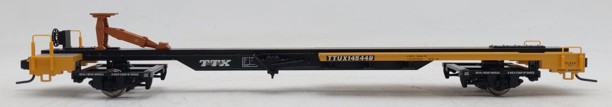 Atlas 7954-3 O Scale TTUX Xtra Lease Flatcar #125449 -2 Rail EX/Box