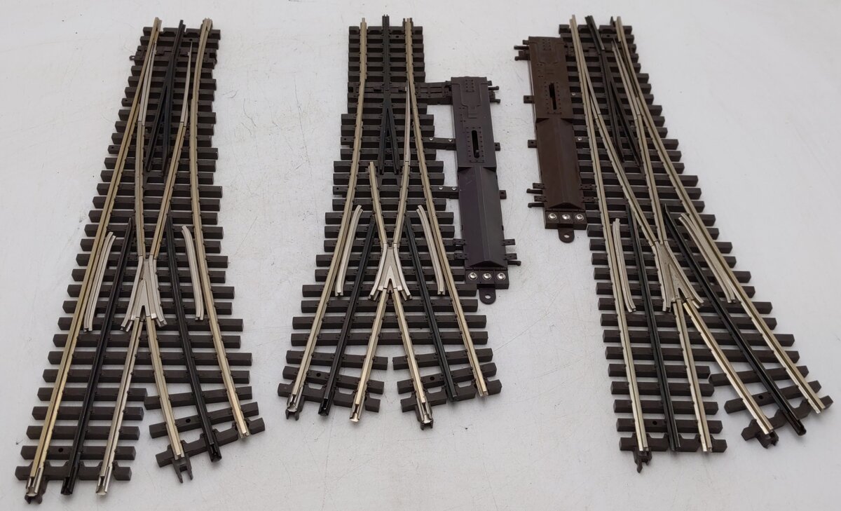 Atlas O Gauge Assorted Switch Turnout Track Sections [3] VG
