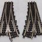 Atlas O Gauge Assorted Left and Right Switch Turnout Track Sections [2] VG